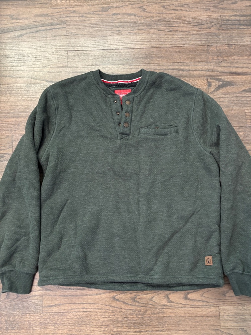 Coleman Olive Green Button-Up Shirt - Picture 3 of 14
